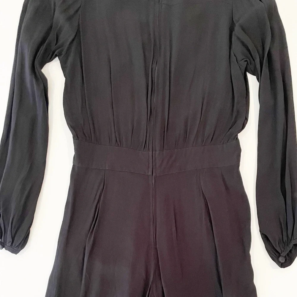 Motel Rocks Black Long Sleeve Romper - Picture 5 of 10